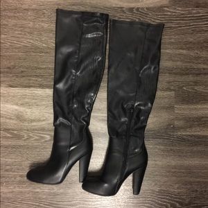 EUC over the knee boots size 9